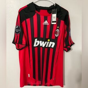 AC Milan Kaka 2006/07 Champions Men’s Jersey Size Medium (FIT)